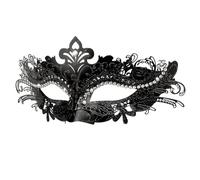 Hoshin Masquerade Mask, Mardi Gras Deecorations Venetian Masks for Womens (Black)