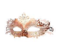 Hoshin Masquerade Mask, Mardi Gras Deecorations Venetian Masks for Womens (Rose Gold)
