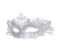 Hoshin Masquerade Mask, Mardi Gras Deecorations Venetian Masks for Womens (Sliver)