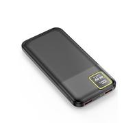 HOSHOM Power Bank Fast Charging, Portable Charger 10000mAh 22.5W Powerbank for iPhone, PD QC 3.0 USB C Input & Output battery pack for iphone 14 15 17