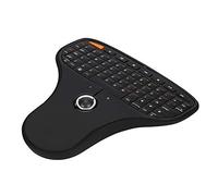 Hosie Black Wireless Keyboard, QWERTY Keyboard, Practical for TV Computer
