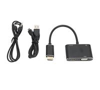 Hosie HD Multimedia Interface Converter, HD Multimedia Interface Switcher Power Supply Interface Design for Headphones Power Amplifier for Projector TV