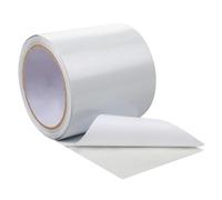 Hosifiy PVC Tarpaulin Tape, 8m x 10cm PVC Tarpaulin Repair Tape for PVC Coated Parasol, Truck Tarpaulin, Nylon, Tent, Awning Fabric White