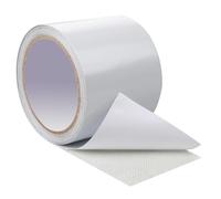 Hosifiy PVC Tarpaulin Tape, 8m x 8cm PVC Tarpaulin Repair Tape for PVC Coated Parasol, Truck Tarpaulin, Nylon, Tent, Awning Fabric White