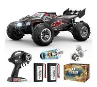 Hosim 1:10 Remote Controlled Car for Adults, 48+km/h High Speed 4WD RC Buggy, with 2 Batteries, 7.4 V, 1500 mAh Electric RC Car, Large RC Truck, Offroad 2.4 GHz Waterproof Monster Truck for Boys and