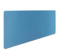 Hosimoln Gaming Mouse Pad,Large Mouse Pad Size 31.5x11.8 Thickness 0.12 inches,Premium-Textured Non-Slip & Waterproof Computer Mousepad with Stitched Edges for Gaming,Office & Home-80x30 Iceblue010