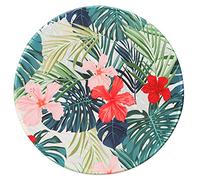 Hosimoln Round Mouse Pad with HD printing,Non-slip Rubber Base Mousepad with Stitched Edge,Customized Premium-Textured Mouse Mat for Laptop-22x22cm redaihua005
