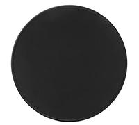 Hosimoln Round Mouse Pad with HD printing,Non-slip Rubber Base Mousepad with Stitched Edge,Customized Premium-Textured Mouse Mat for Laptop-22x22cm Black