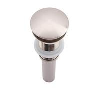 Hosioe Brass Bathroom Sink Pop Up Drain Assembly Tight Water Seal Easy to Open/Close for Kitchen/Bathroom (#4)