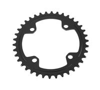 Hosioe Lightweight 32/34/36/38T BCD 104 Mountain Bike Steel Single Crank Chain Ring, Resistant to Deformation, Great Replacement for Bicycle Repair (32T)