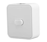 Hosit RJ45 Network Splitter Adapter, Gigabit Network Switch White 2 Port for Office