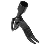 Hosit Stand Up Weed Puller, Professional Sturdy Rustproof Aluminum Alloy Weeder Head Tool for Garden