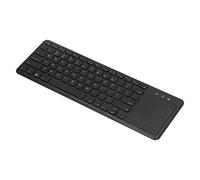 Hosit Wireless Keyboard, Plug and Play 2.4G Computer Keyboards Wireless Automatic Sleep Function Ultra Thin with Touchpad for Laptop for PC for Tablets