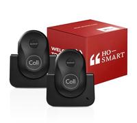 Hosmart Wireless Home Intercoms, 2024 New Rechargeable Full Duplex Caregiver Finder for Seniors, Two-Way Real-Time Conversations, Alert