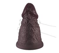 Hosnhh 11.8 cm Diameter Extra Wide Giant Dildo, 24 cm Thick Realistic Short Dildos with Suction Cup, Large Silicone Butt Plug for P-Point Stimulation, XXXL Giant Fat Dildo for Experienced