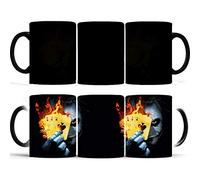 Hosoncovy Ceramic Clown Coffee Mug Color Changing Mug Hot Heat Changing Mug Hot Heat Sensitive Mug Coffee Mug Tea Mug Drink Cup Milk Mug
