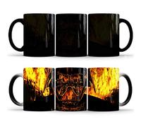 Hosoncovy Ceramic Star Wars Black Knight Coffee Mug Color Changing Mug Hot Heat Changing Mug Hot Heat Sensitive Mug Coffee Mug Tea Mug Drink Cup Milk Mug