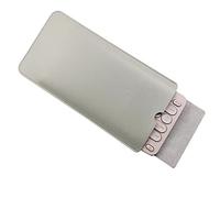 Hosoncovy PU Leather Portable Keyboard Carrying Case Storage Bag Dustproof Protective Case for Logitech K380 Multi-Device Bluetooth Keyboard (Grey)