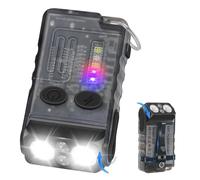 HOSONIC V20 Small EDC Powerful Torch 180° Rotatable, 1000 Lumens LED Torches Super Bright with 14 Modes Torch Light, USB C Rechargeable Flashlight with IP67 Waterproof Magnetic for Camping Hiking