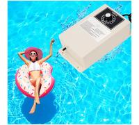 HOSOUTION 2000mg/H Ozone Generator with Timer, Ozone Generator Water Keep Cold Plunge Clean, Cold Plunge Filter, Ozone Bubbler for Produce, Ozone Generator for Cold Plunge, Ice Bath, Hot Tub,Spa