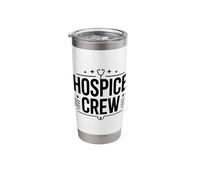 Hospice Crew, Palliative Terminal Care Nursing Week Stainless Steel Insulated Tumbler