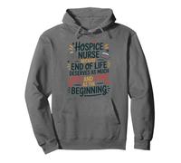 Hospice Nurse End Of Life And Love As Beginning, Palliative Pullover Hoodie