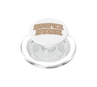 Hospice Nurse Fall Autumn Season Typography Letters PopSockets PopGrip for MagSafe
