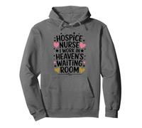Hospice Nurse I Work In Heaven'S Waiting Room, Palliative Pullover Hoodie