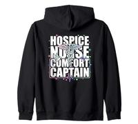 Hospice Nurse Palliative Care Zip Hoodie