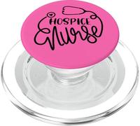 Hospice Nurse RN End of Life Terminal Care Palliative Nurse PopSockets PopGrip for MagSafe