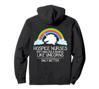 Hospice Nurses Are Like Unicorns | Cute Nursing for Nurse Pullover Hoodie