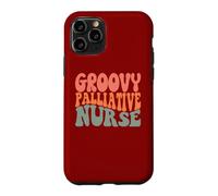 Hospice Nursing RN Novelty Groovy Palliative Nurse Case for iPhone 11 Pro