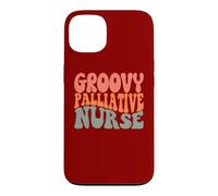 Hospice Nursing RN Novelty Groovy Palliative Nurse Case for iPhone 13