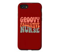 Hospice Nursing RN Novelty Groovy Palliative Nurse Case for iPhone SE (2020) / 7/8
