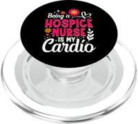 Hospice Squad Appreciation Week My Cardio Hospice Nurse PopSockets PopGrip for MagSafe