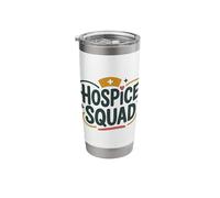 Hospice Squad, Social Worker Palliative Care Aide Crew Stainless Steel Insulated Tumbler