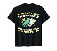Hospital Caretaker Nursing - Forensic Nurse T-Shirt