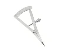 Hospital Grade Rustless Odontological Measure Verbal Measurement Tool Curved Straight Tip High Accuracy Medical Instrument Odontological Spine Spacing Measure