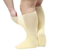 Hospital Grip Socks,Bariatric ,Anti Slip Lymphedema Diabetic Socks for Women Men Extra Width for Swollen Feet (8)