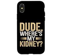 Hospital Humor for Kidney Warriors Case for iPhone X/XS