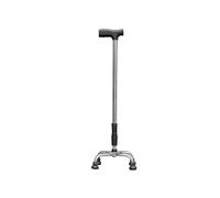 Hospital quad cane, Stainless Steel Four Corner Cane Foot For The Elderly Adjustable Walker Frame For The