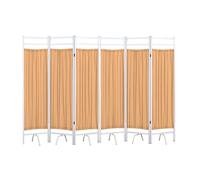 Hospital Room Privacy Partition Screen,Temporary Partition Wall Panels,3-6 Panels Portable Divider,Double-layer Fabric for Offices Beauty Salon(Color 3,6-panel)
