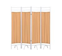 Hospital Room Privacy Partition Screen,Temporary Partition Wall Panels,3-6 Panels Portable Divider,Double-layer Fabric for Offices Beauty Salon(Color 3,4-panel)
