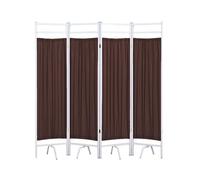 Hospital Room Privacy ScreenTemporary Partition Wall Panels,3-6 Panels Portable Divider,Double-layer Fabric for Offices Beauty Salon(Color 6,4-panel)