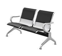 Hospital waiting room chair,Waiting Room Guest Chair 2-3 Seat Office Reception Chairs Waiting Room Bench with Armrest Leather Reception Bench Seating for Office Airport Hospital Bank Busines