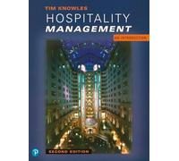 Hospitality Management: An Introduction