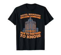 Hospitality Management - Guest Operations Hotel Manager T-Shirt