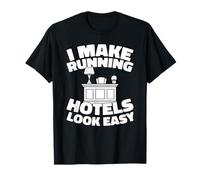 Hospitality Management Guest Services - Hotel Manager T-Shirt