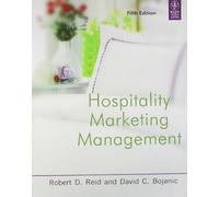 Hospitality Marketing Management 5th Edition