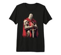 Hospitaller Knight Crusader Templar Medieval Premium T-Shirt